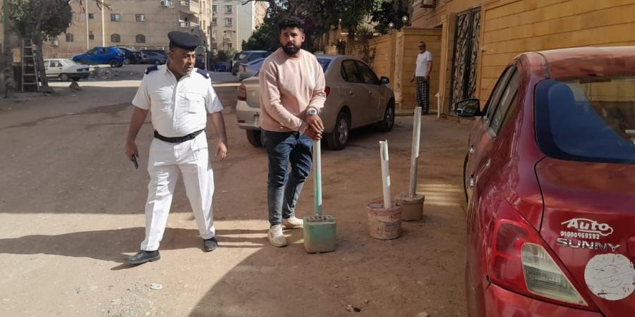 بالبلدي: رفع 1800 إشغال للمحال والمقاهي بحدائق الأهرام (صور)