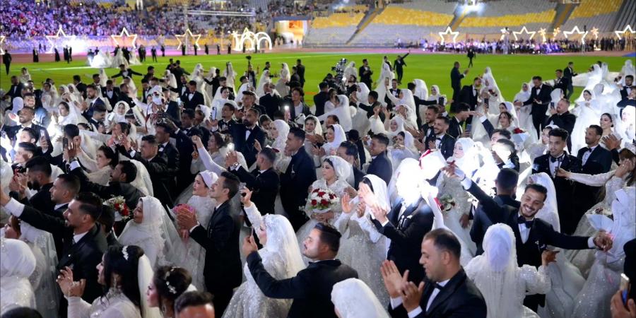 بالبلدي: المنطقة الشمالية العسكرية تنظم حفل زفاف جماعي لـ500 شاب وفتاة من الأسر الأكثر احتياجًا