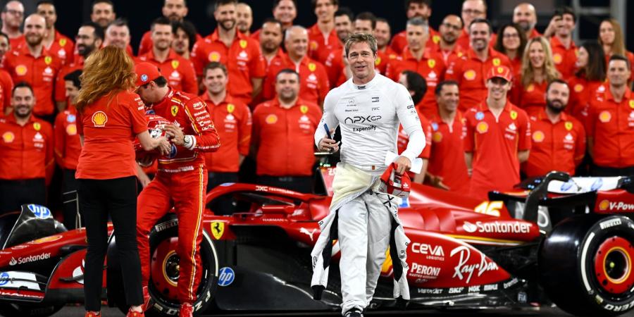 belbalady براد بيت اختبر شعورا جديدا خلال تصويره فيلم "F1"