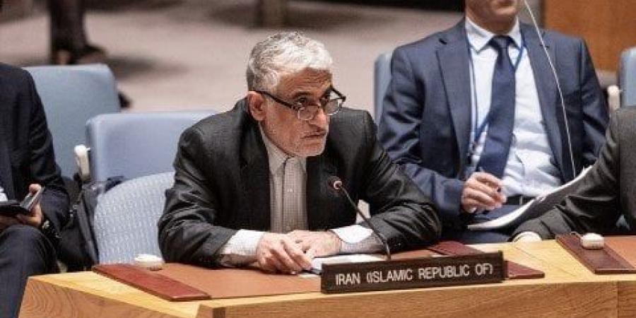 بالبلدي: المندوب
      الإيراني:
      استهداف
      إسرائيل
      للمنشآت
      الإيرانية
      النووية
      انتهاك
      لميثاق
      الأمم
      المتحدة