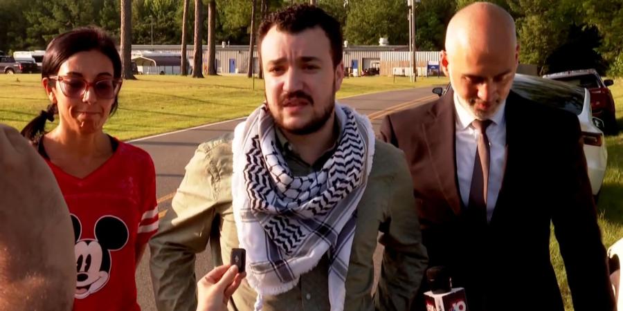 belbalady شاهد أول ما قاله الناشط الفلسطيني محمود خليل بعد إطلاق سراحه