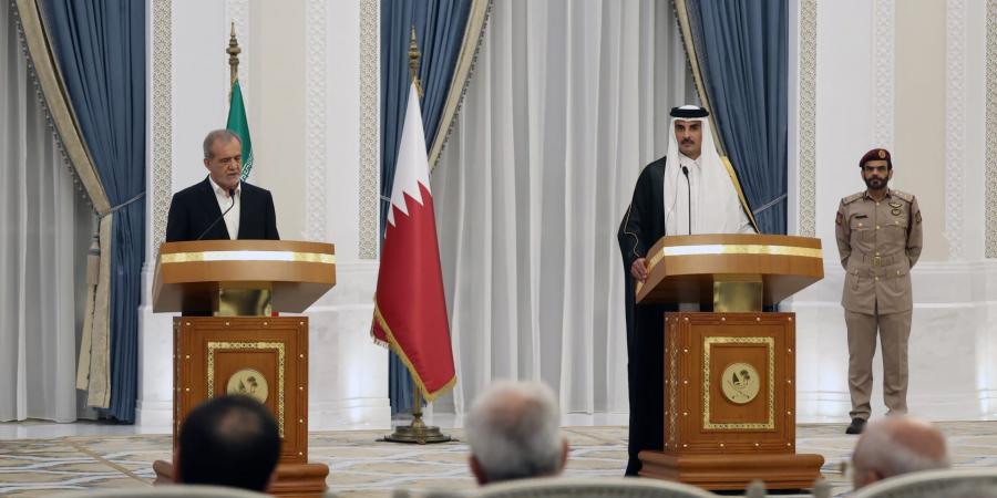 بالبلدي: ماذا دار بين أمير قطر ورئيس إيران بأول اتصال بعد الهجوم الصاروخي على قاعدة العديد؟