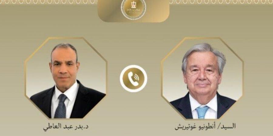 بالبلدي: وزير
      الخارجية
      يؤكد
      لـ
      جوتيريش:
      مصر
      تواصل
      اتصالاتها
      لتحقيق
      الأمن
      والاستقرار
      في
      الإقليم