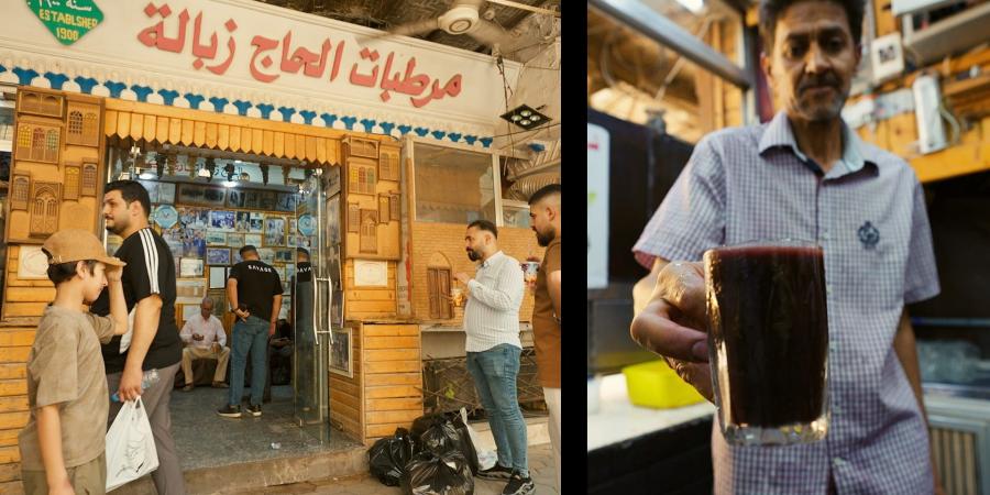 بالبلدي: مرطبات الحاج "زبالة" في العراق.. ما سرّ محل العصير الشهير الذي زاره ملوك ورؤساء عرب في بغداد؟