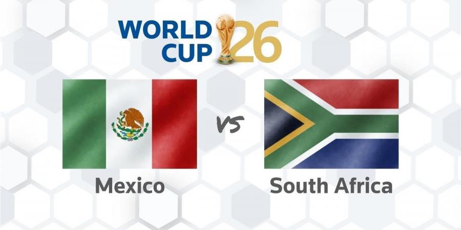 بالبلدي : موعد
      والقنوات
      الناقلة
      لمباراة
      المكسيك
      وجنوب
      إفريقيا
      اليوم
      في
      افتتاح
      كأس
      العالم
      2026..
      والمعلقين