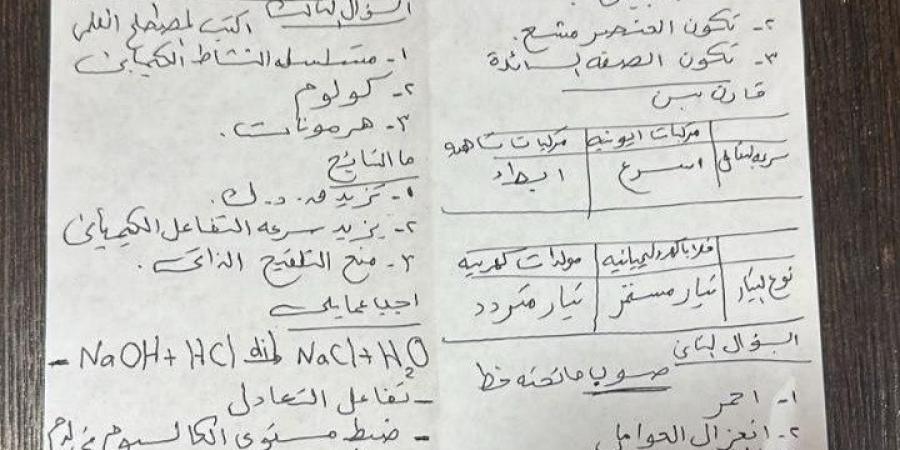 بالبلدي : عاجل..
      راجع
      حلولك|
      إجابة
      امتحان
      العلوم
      للشهادة
      الإعدادية
      2026
      محافظة
      القاهرة