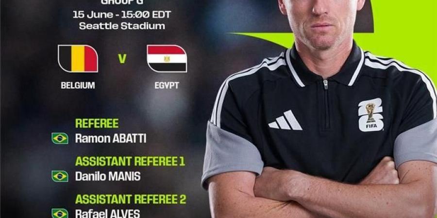 بالبلدي : فيفا
      يعلن
      حكم
      مباراة
      مصر
      وبلجيكا
      في
      كأس
      العالم