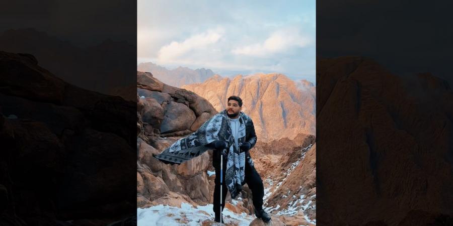 belbalady الثلج على أعلى جبل في مصر..بياض ناصع يكسو جبلي موسى وسانت كاترين