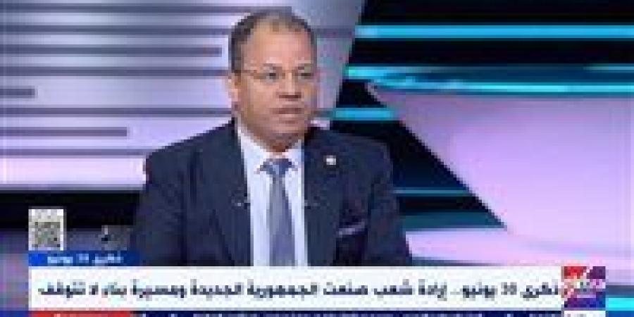 بالبلدي: صبري
      عبدالحفيظ:
      ثورة
      30
      يونيو
      أنقذت
      مصر
      والمنطقة
      من
      مخطط
      تفكيك
      الدول