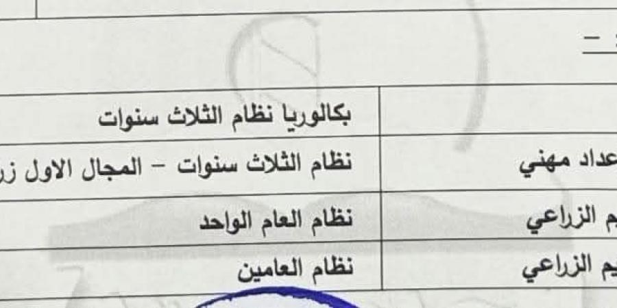 بالبلدي : عاجل..
      تنسيق
      القبول
      بالثانوي
      العام
      والبكالوريا
      2027
      محافظة
      قنا