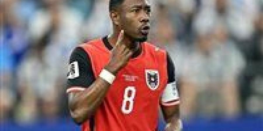بالبلدي : ألابا
      يقود
      تشكيل
      النمسا
      أمام
      إسبانيا
      في
      دور
      الـ32
      بكأس
      العالم