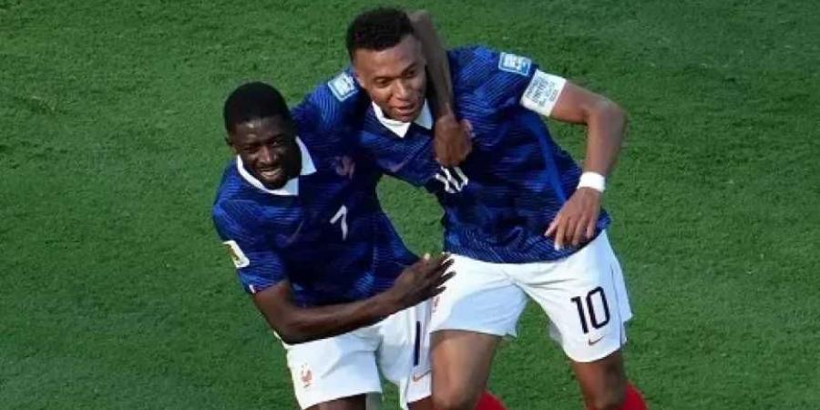 مبابي
      وديمبيلي
      يقودان
      هجوم
      فرنسا
      أمام
      المغرب
      في
      ربع
      نهائي
      كأس
      العالم