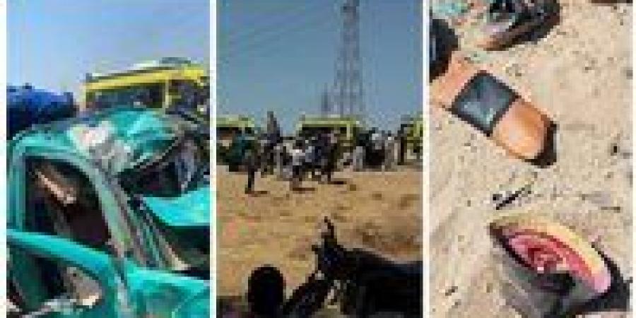 بالبلدي: ارتفاع
      وفيات
      حادث
      الدواويس
      بالإسماعيلية
      إلى
      18
      حالة..
      و16
      مصابًا
      يتلقون
      العلاج