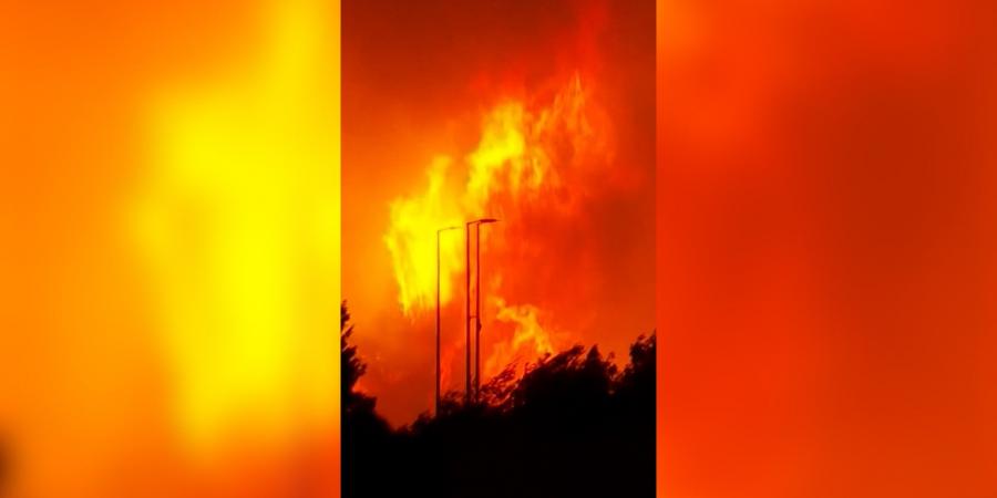 belbalady سماء حمراء وألسنة لهب.. حريق هائل يجتاح بلدة سياحية في كرواتيا